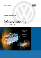 VW - SSP 503 Supplementary heating systems Hydronic